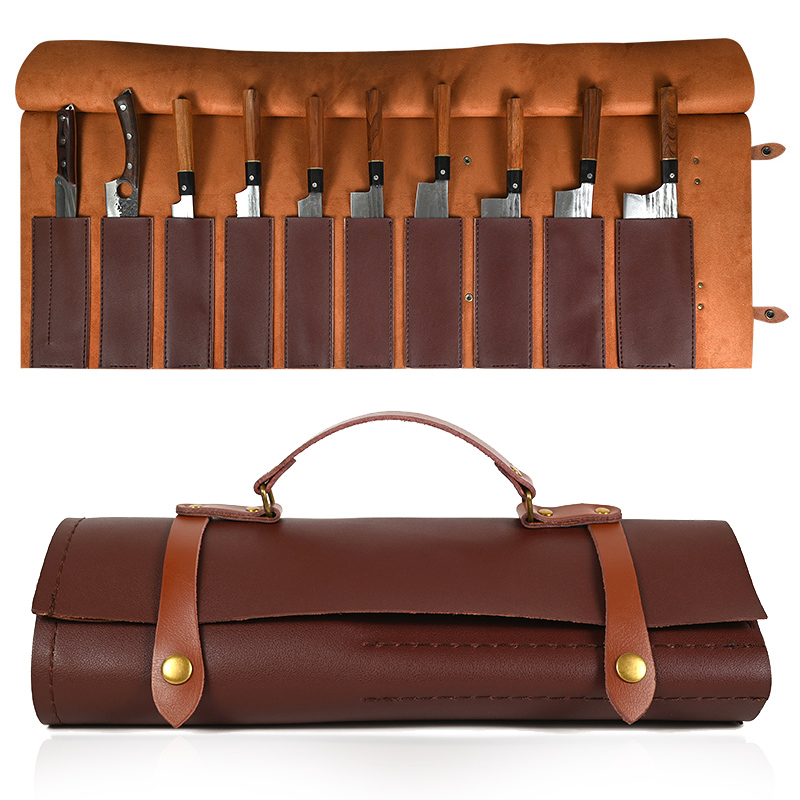 Leatherwork Roller - 8 9 11 yuvası taşınabilir mutfak