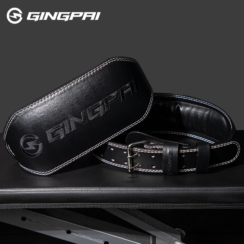 Leather Workout Belt - Sığır derisi halter kemeri vücut geliştirme