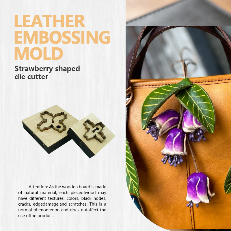 Leatherwork Flowers - Büyük ve Küçük Çan Çiçeği Deri