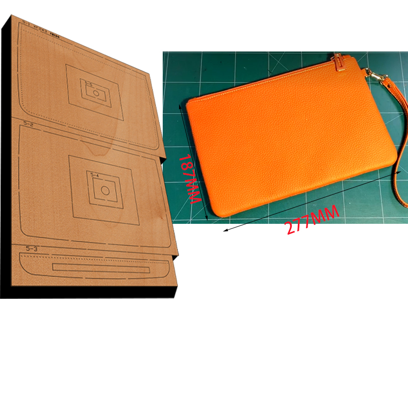 Leathercraft Japan - Yeni japonya çelik bıçak ahşap Die