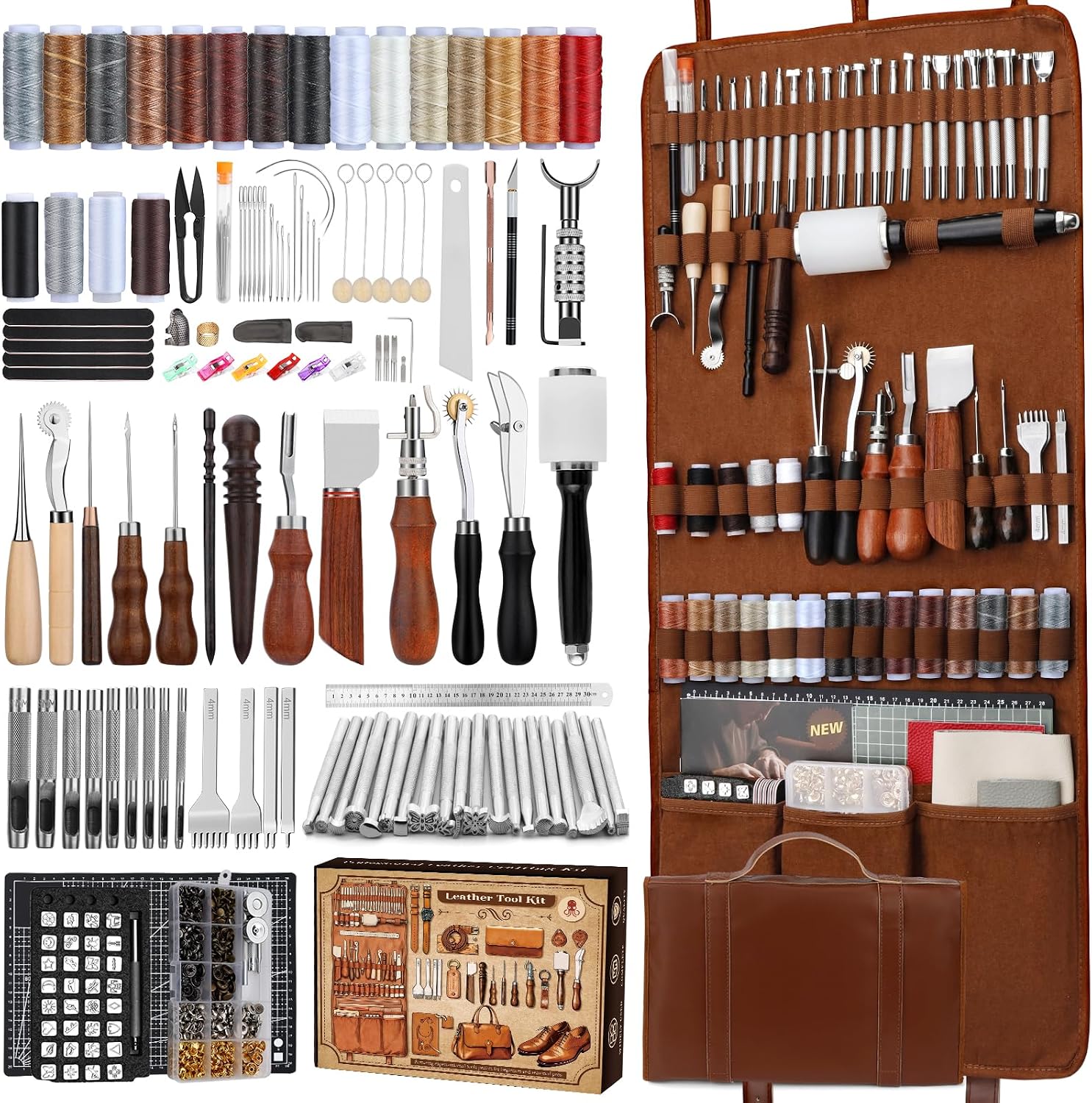 Leather Work Leather - Deri İşleme Seti, Deri İşleme Aletleri