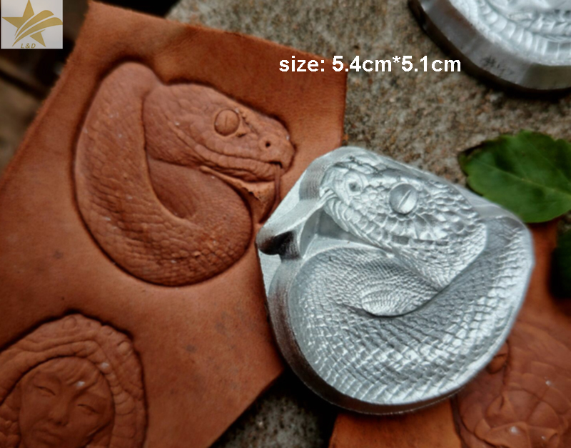 Leatherwork Flowers - Yılan Maidush Desenli El Yapımı Benzersiz
