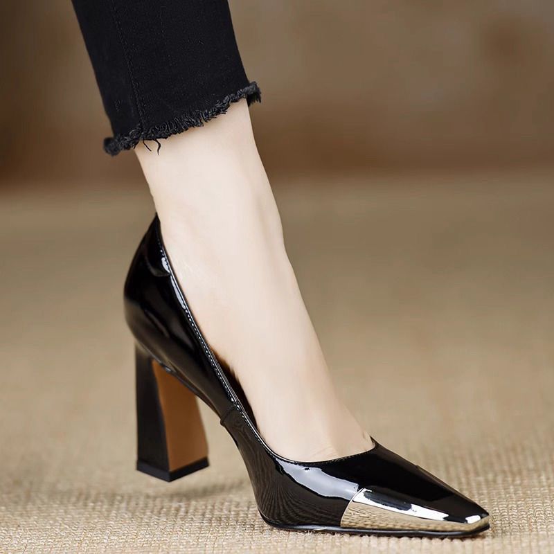 Leather Work Outfit - FHC 2025, Yeni Kare Metal Burunlu
