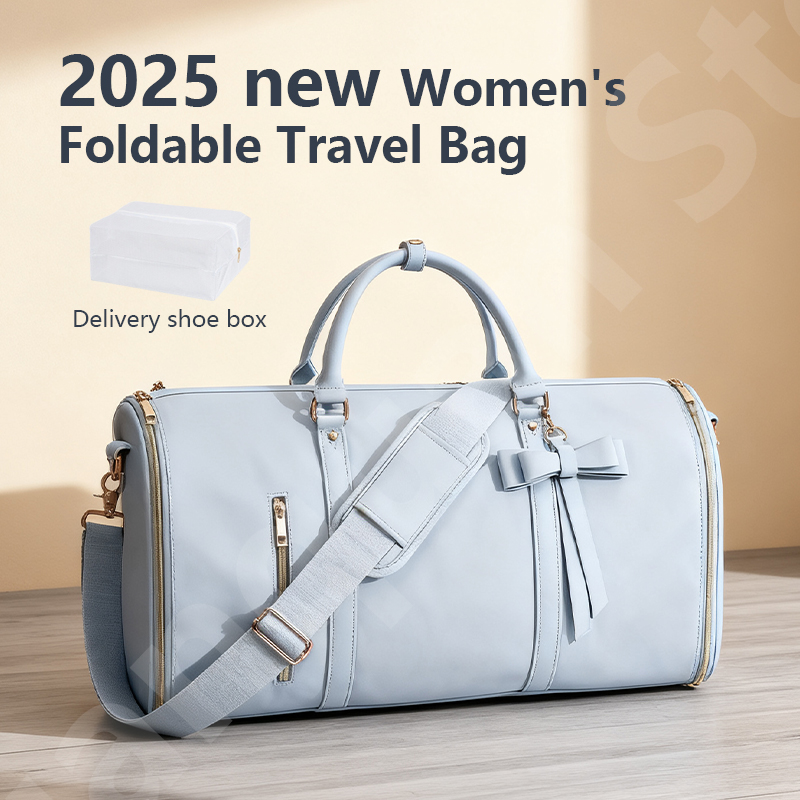 Leather Work Duffle Bag - 2025 Yeni Kadın Su Geçirmez Hafta