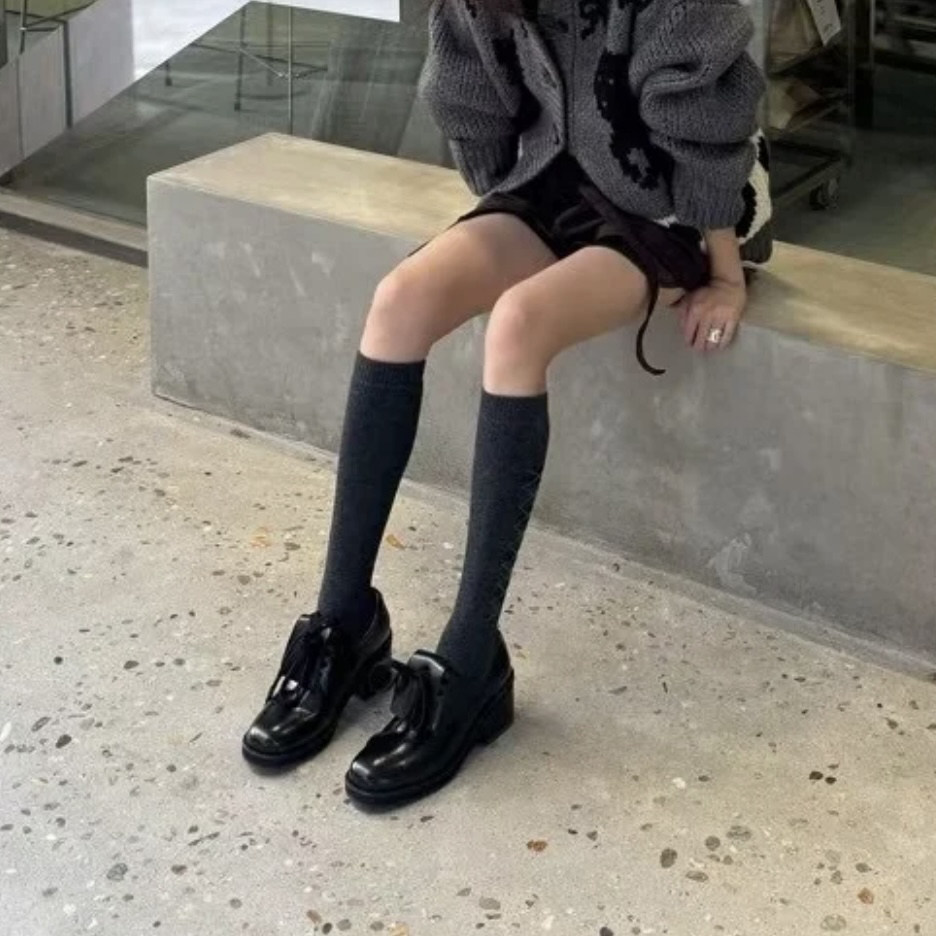 Kadın Deri Bağcıklı Platform D - Leather Work Outfit incelemesi ve fiyatı