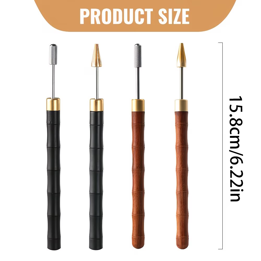1 adet Ahşap Saplı Paslanmaz Ç - Leatherwork Roller incelemesi ve fiyatı