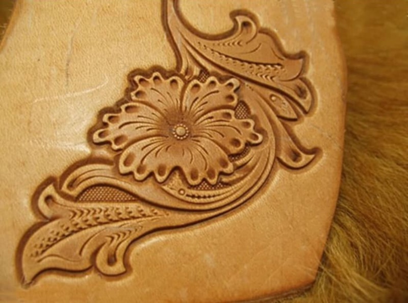 Deri Gravür Kabartma Damga Kal - Leatherwork Flowers incelemesi ve fiyatı