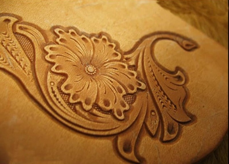 Deri Gravür Kabartma Damga Kal - Leatherwork Flowers incelemesi ve fiyatı