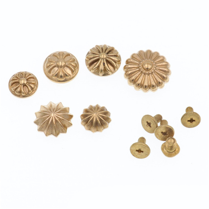 5 adet pirinç kayış perçinler  - Leatherwork Flowers incelemesi ve fiyatı