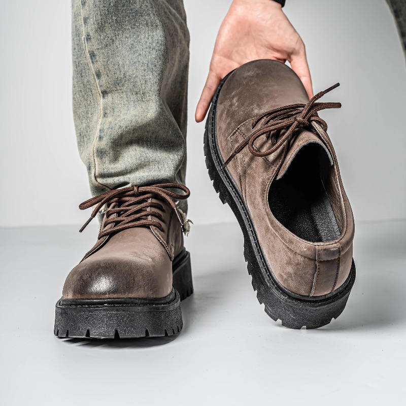 Basit Erkek Resmi Günlük Ayakk - Leather Work Outfit incelemesi ve fiyatı