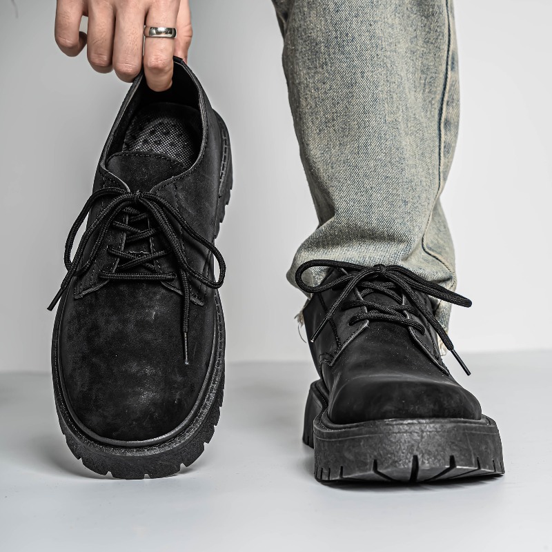 Basit Erkek Resmi Günlük Ayakk - Leather Work Outfit incelemesi ve fiyatı