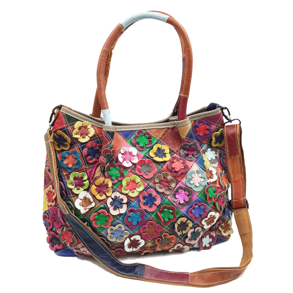 Büyük Boy Kadın Hakiki Deri Ço - Leatherwork Flowers incelemesi ve fiyatı