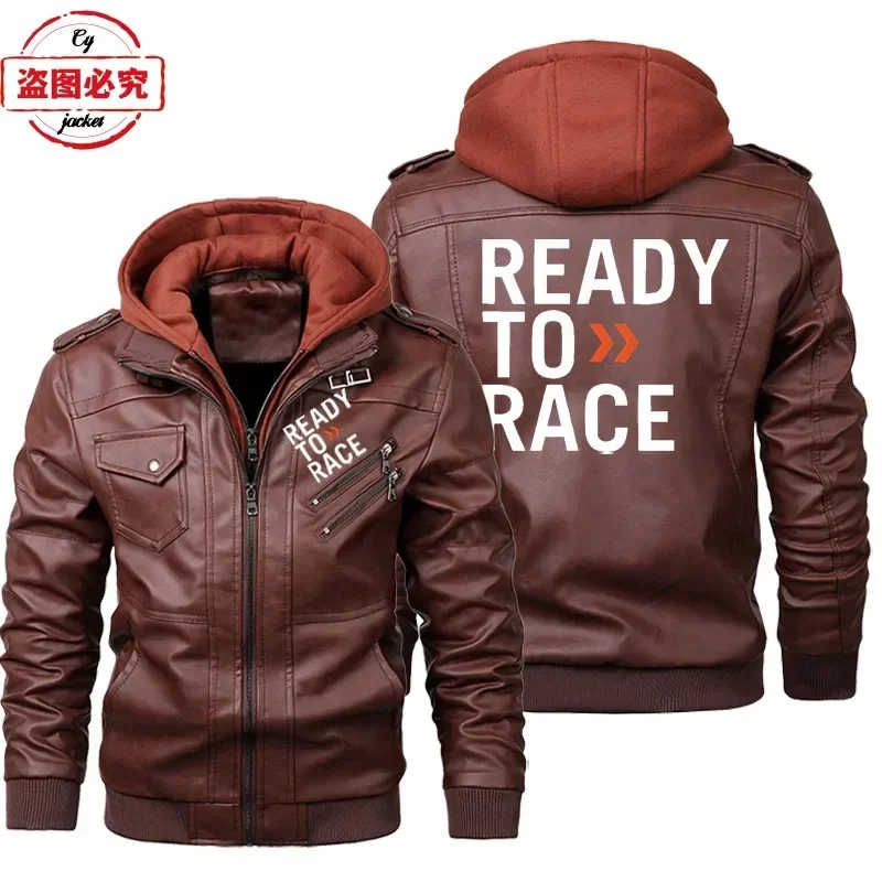 Yarışa Hazır Logolu Baskılı Of - Leather Work Jacket With Hood incelemesi ve fiyatı