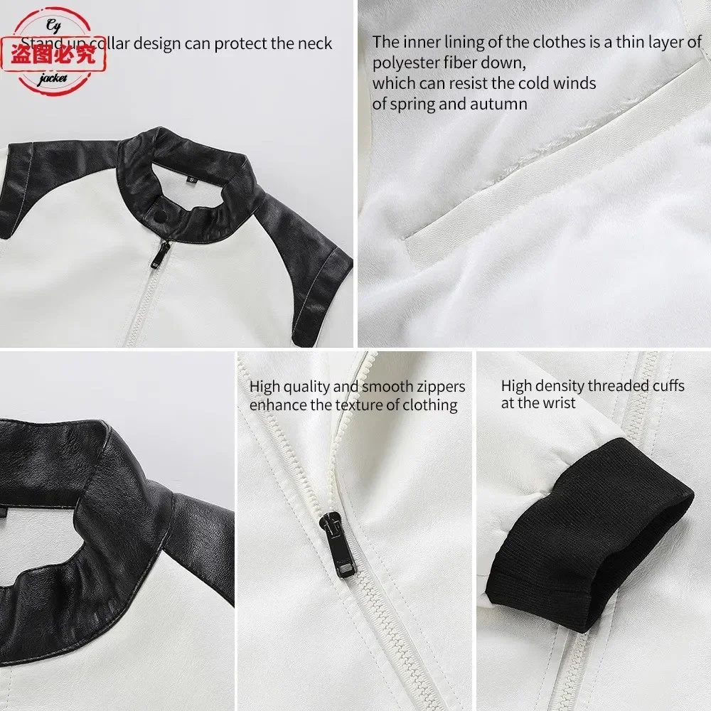 Yarışa Hazır logo baskılı araz - Leather Work Jacket With Hood incelemesi ve fiyatı