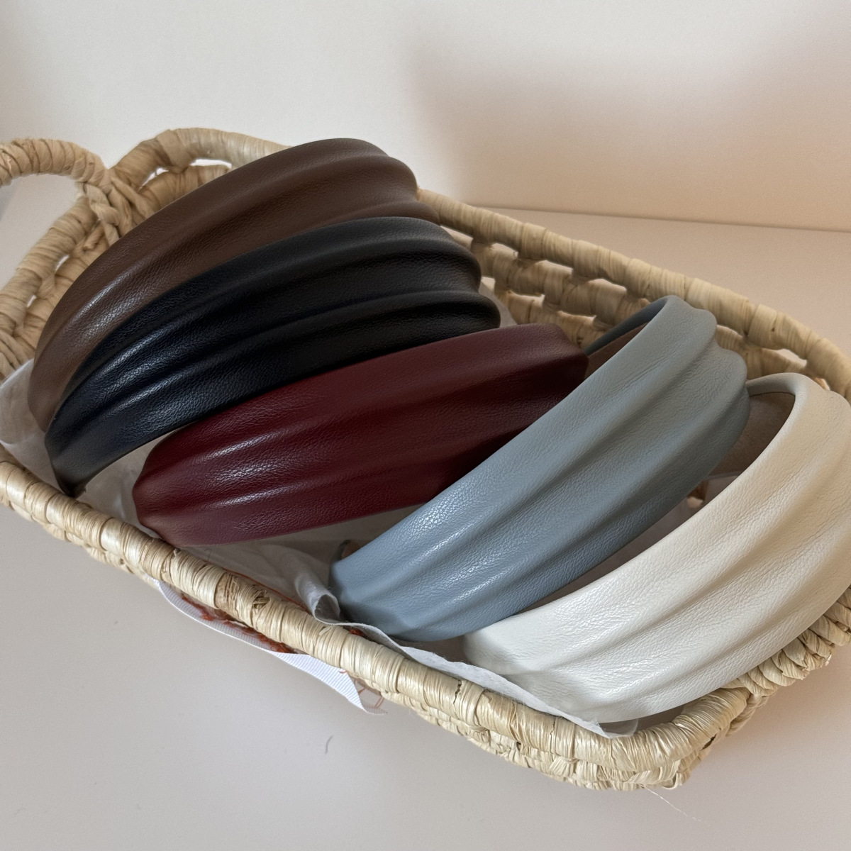 PU Deri Geniş Bantlar Saç Bant - Leatherwork Pony incelemesi ve fiyatı
