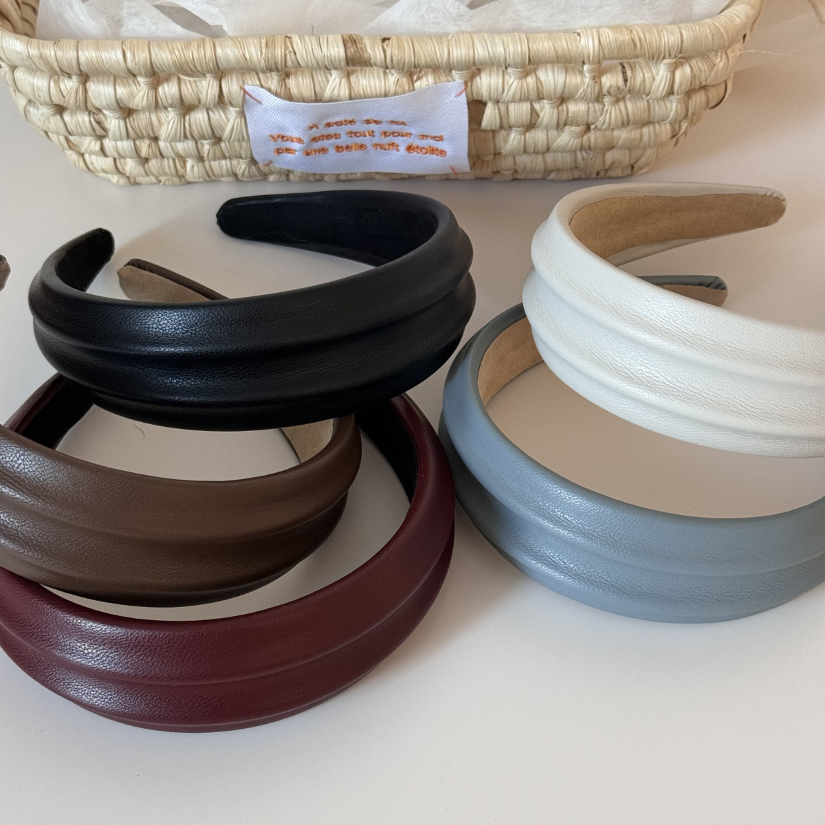 PU Deri Geniş Bantlar Saç Bant - Leatherwork Pony incelemesi ve fiyatı