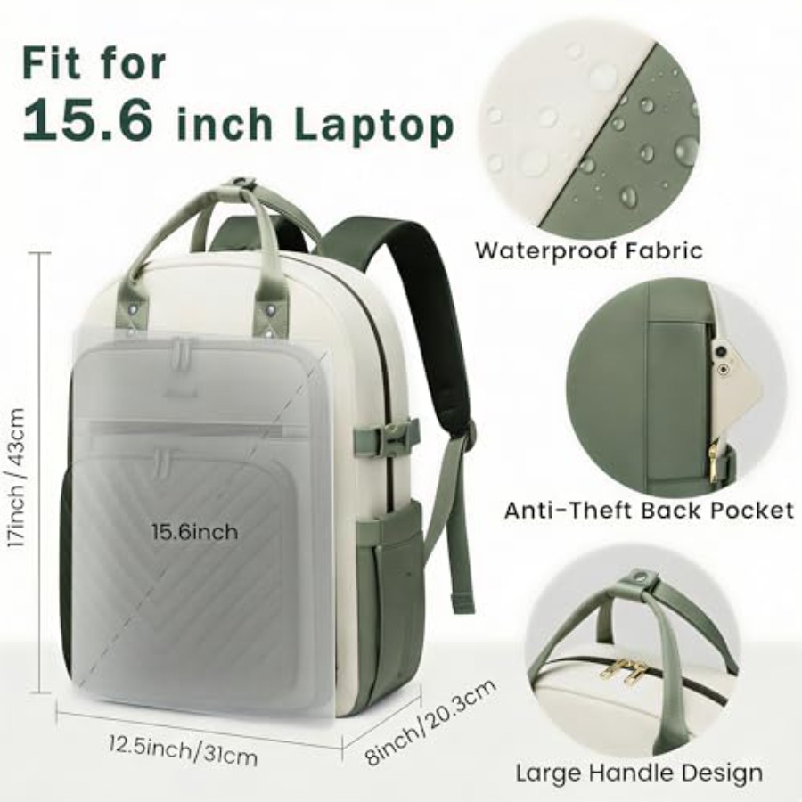 Kadınlar için Laptop Sırt Çant - Leather Work Leather incelemesi ve fiyatı