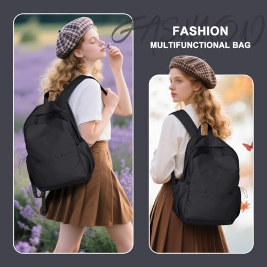 Kadınlar için Siyah Sırt Çanta - Leather Work Leather incelemesi ve fiyatı